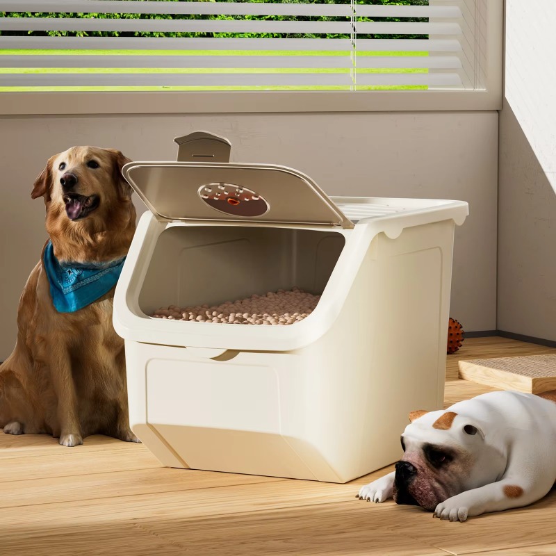 Food Storage Pet - Kedi Maması Saklama Kabı, Neme Dayanıklı