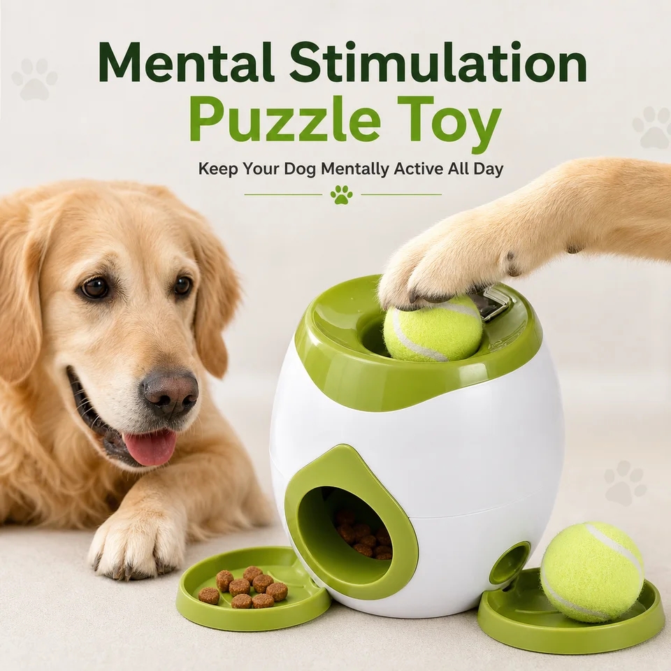Food Storage Machine - Otomatik Köpek Topu Fırlatıcı, İç ve
