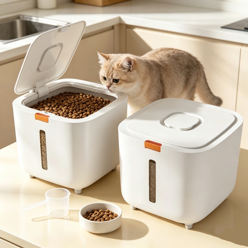 Food Storage Pet - 5/7KG Evcil Hayvan Maması Saklama Kutusu,