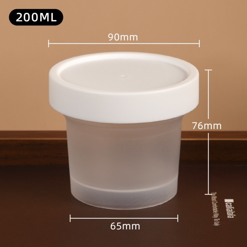 Food Storage Yogurt - 10 Adet Şeffaf Yoğurt Puding Kavanozu
