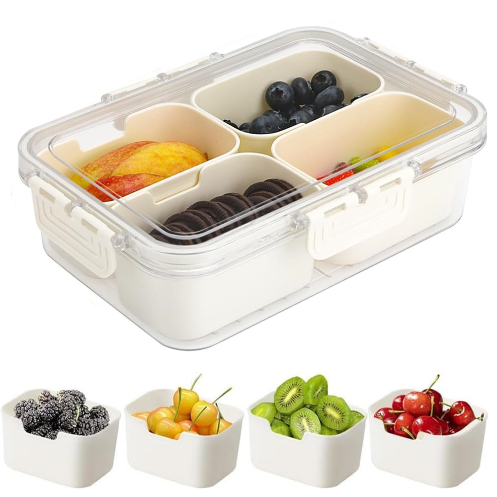 Food Storage Bins - Taşınabilir Gıda Saklama Kutusu, Atıştırmalık Saklama