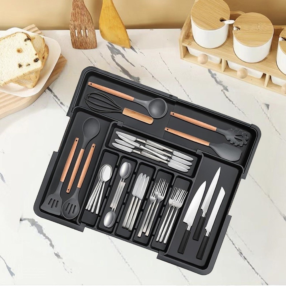 Food Storage Drawers - Geri çekilebilir çekmece saklama tepsisi bölme