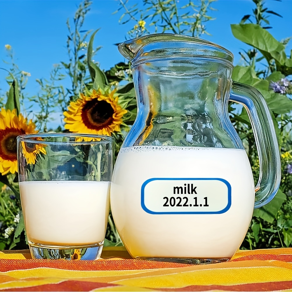 Food Storage Essentials - Kendinden Yapışkanlı Mutfak Etiketleri, Yiyecek Saklama