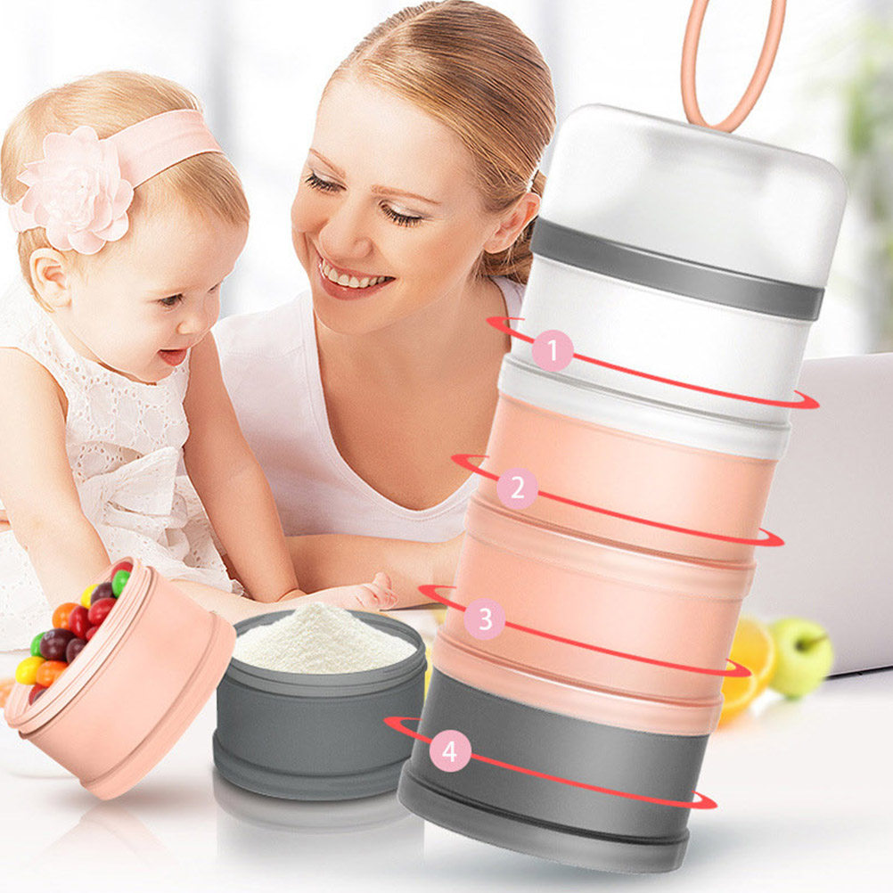 Food Storage Baby - 2 Adet Süt Tozu Kutusu, Bebek