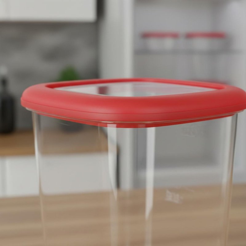 Food Storage Design - 6 Parça Hava Geçirmez Gıda Saklama