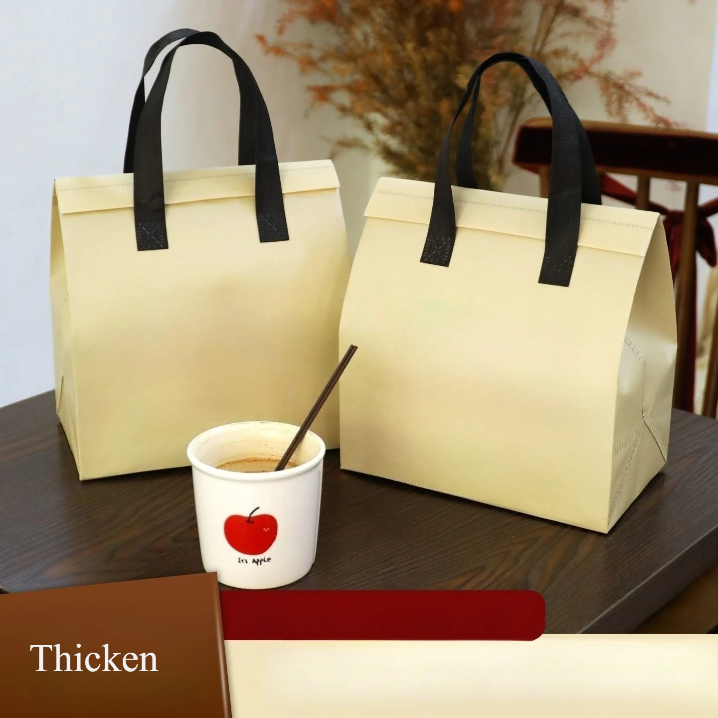 Food Storage To Keep Warm - 50 adet dokumasız yalıtımlı taşıma çantası,
