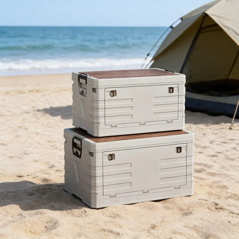 Food Storage Camping - Araba saklama kutusu açık kamp katlanabilir