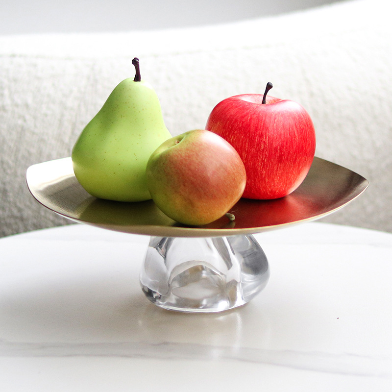 Kare Düzensiz Metal Meyve Taba - Food Storage Glass Round incelemesi ve fiyatı