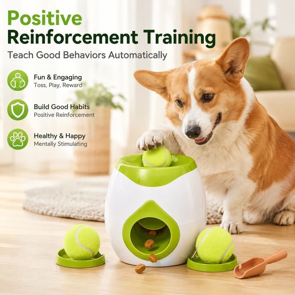 Otomatik Köpek Topu Fırlatıcı, - Food Storage Machine incelemesi ve fiyatı