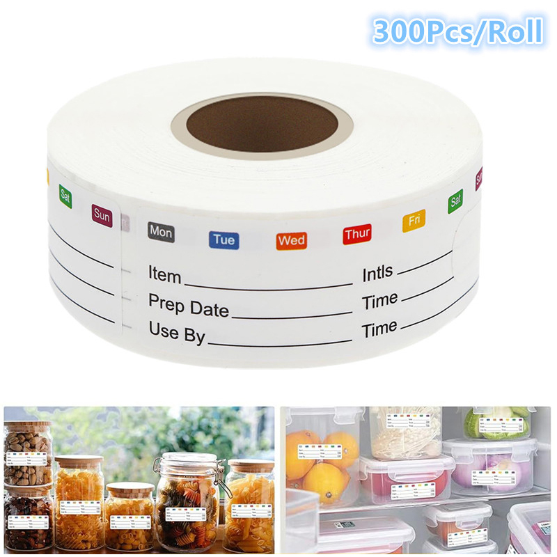 300 Adet/Rulo Mutfak Tarih Eti - Food Storage Expiration Dates incelemesi ve fiyatı