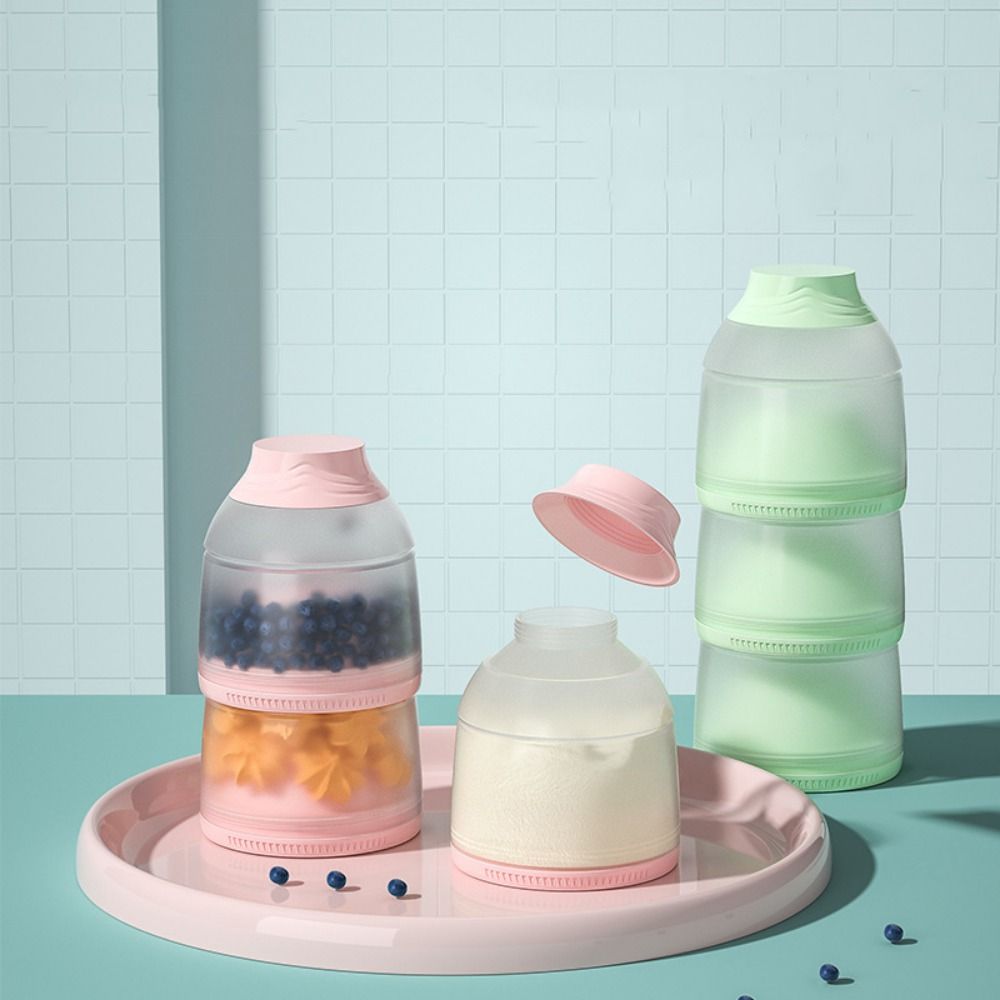 3 katmanlı bebek süt tozu kutu - Food Storage Baby incelemesi ve fiyatı