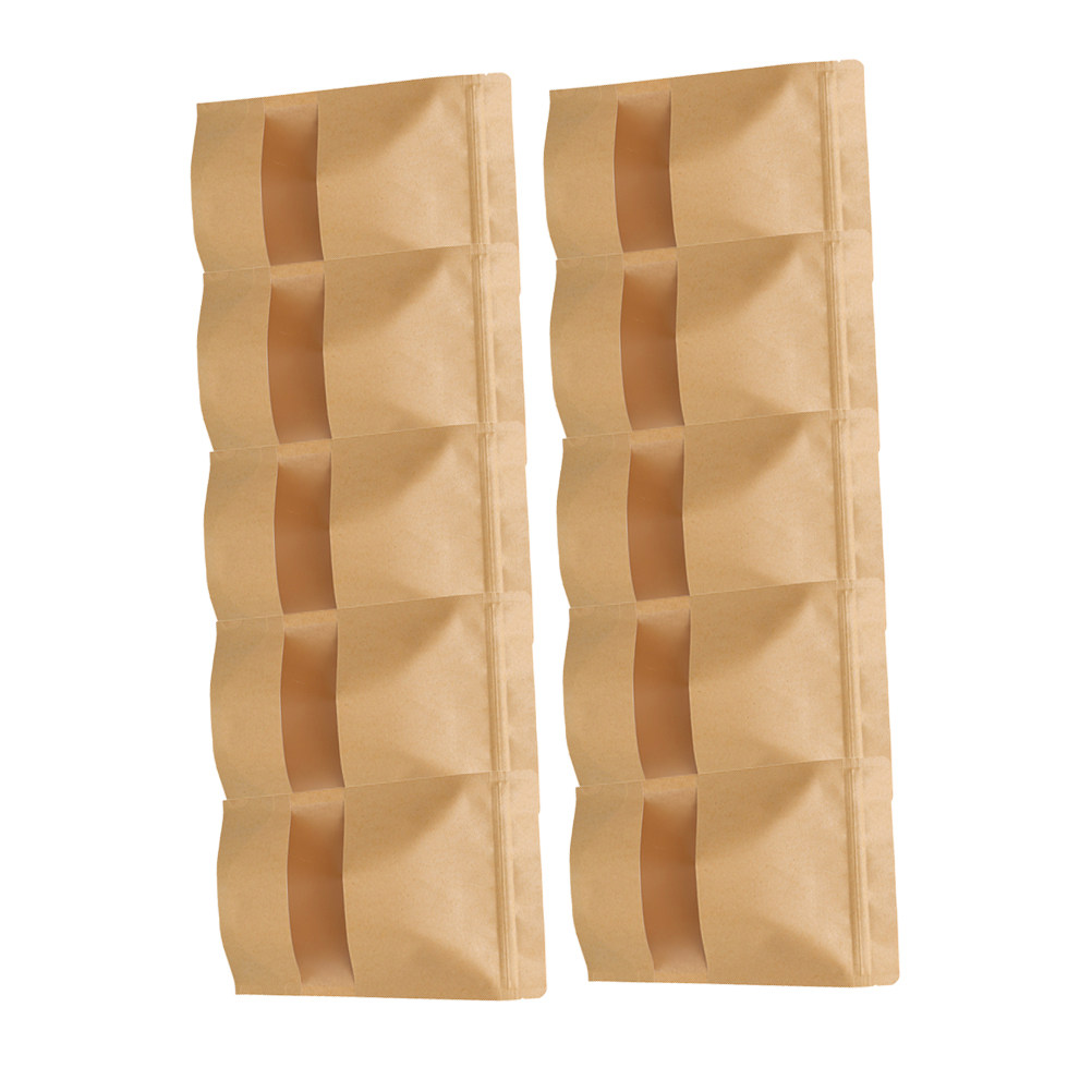 50 Adet, Çevre Dostu Kraft Kağ - Food Storage Zipper incelemesi ve fiyatı