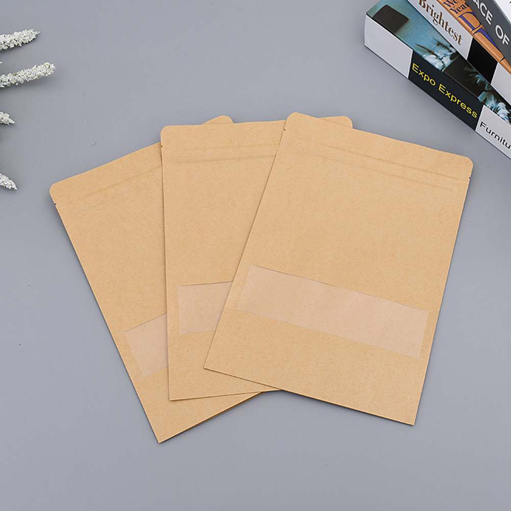 50 Adet, Çevre Dostu Kraft Kağ - Food Storage Zipper incelemesi ve fiyatı