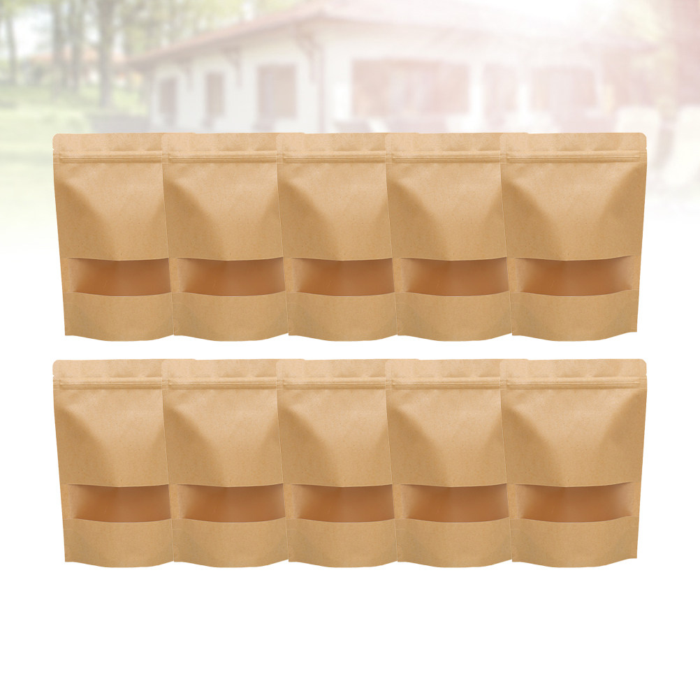 50 Adet, Çevre Dostu Kraft Kağ - Food Storage Zipper incelemesi ve fiyatı