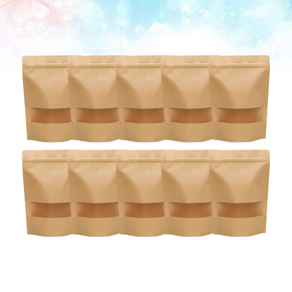 50 Adet, Çevre Dostu Kraft Kağ - Food Storage Zipper incelemesi ve fiyatı