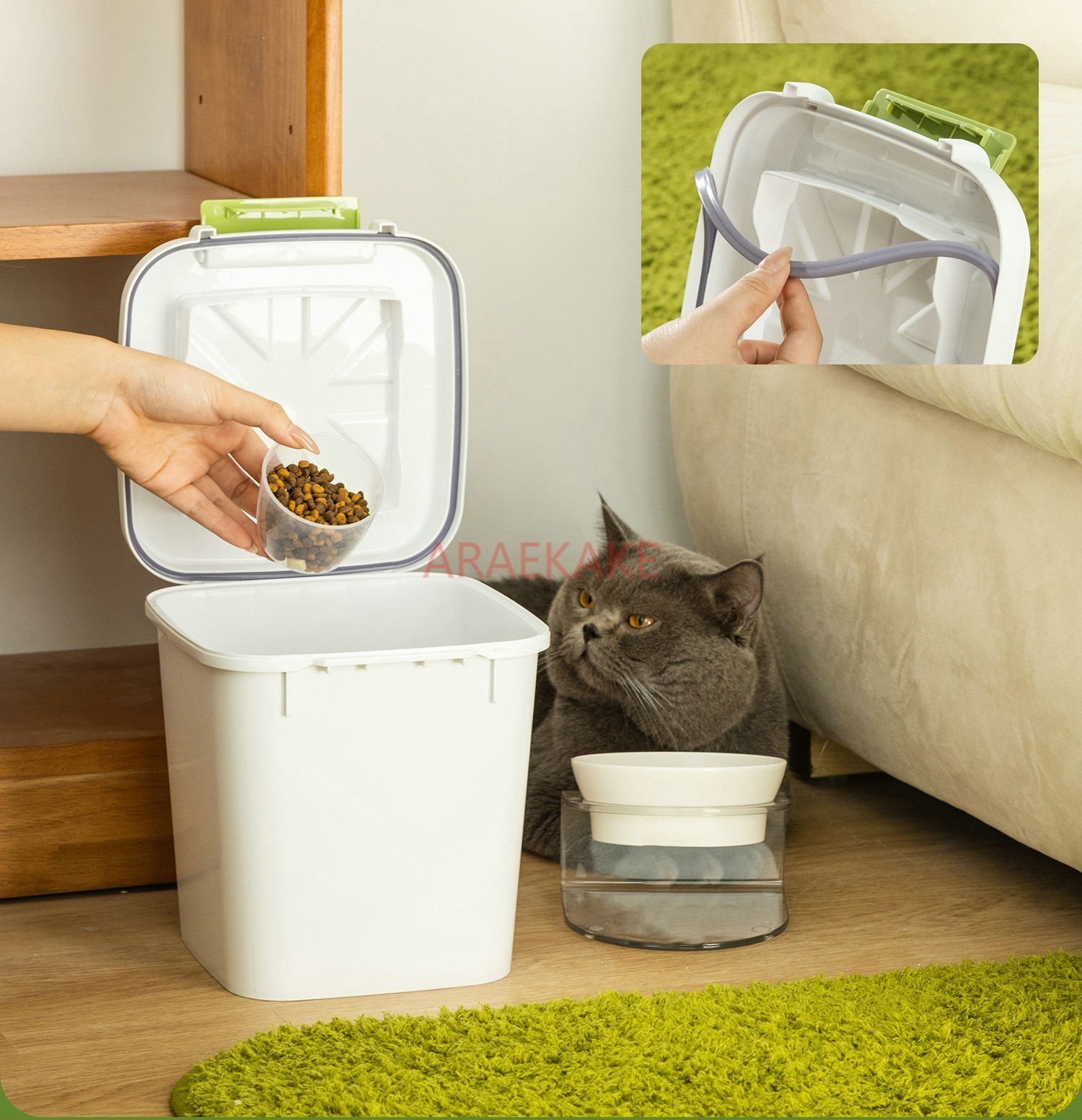 Kedi maması kovası, köpek mama - Food Storage Pet incelemesi ve fiyatı