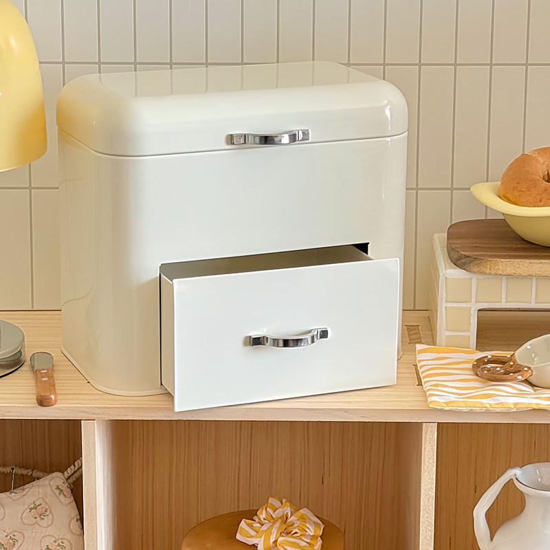 Krem Rengi Demir Saklama Dolab - Food Storage Drawers incelemesi ve fiyatı