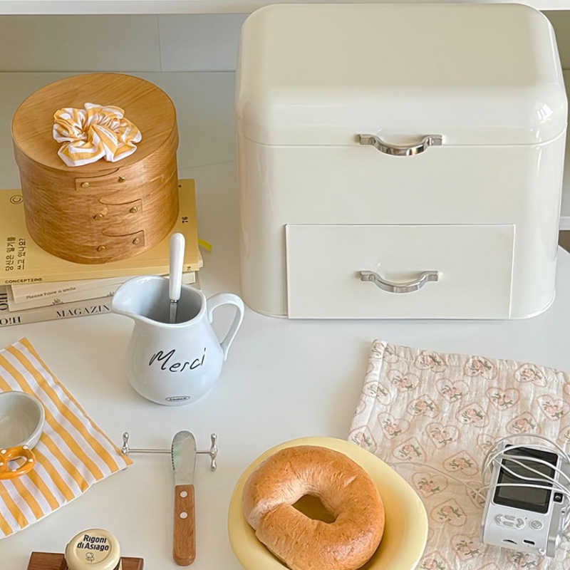 Krem Rengi Demir Saklama Dolab - Food Storage Drawers incelemesi ve fiyatı