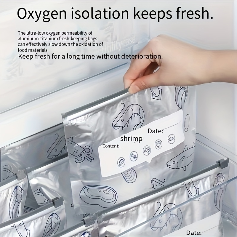 10/60 adet alüminyum folyo sak - Food Storage Essentials incelemesi ve fiyatı