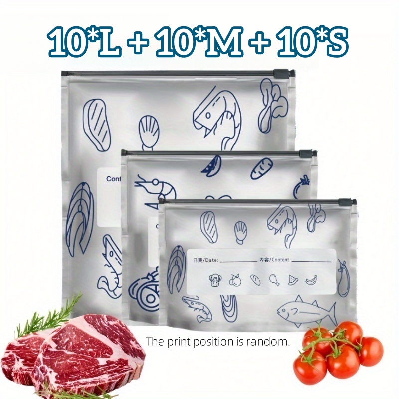10/60 adet alüminyum folyo sak - Food Storage Essentials incelemesi ve fiyatı