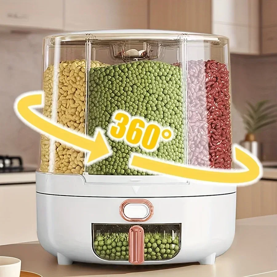 6 Bölmeli 360 °   Döner Hava G - Food Storage Design incelemesi ve fiyatı