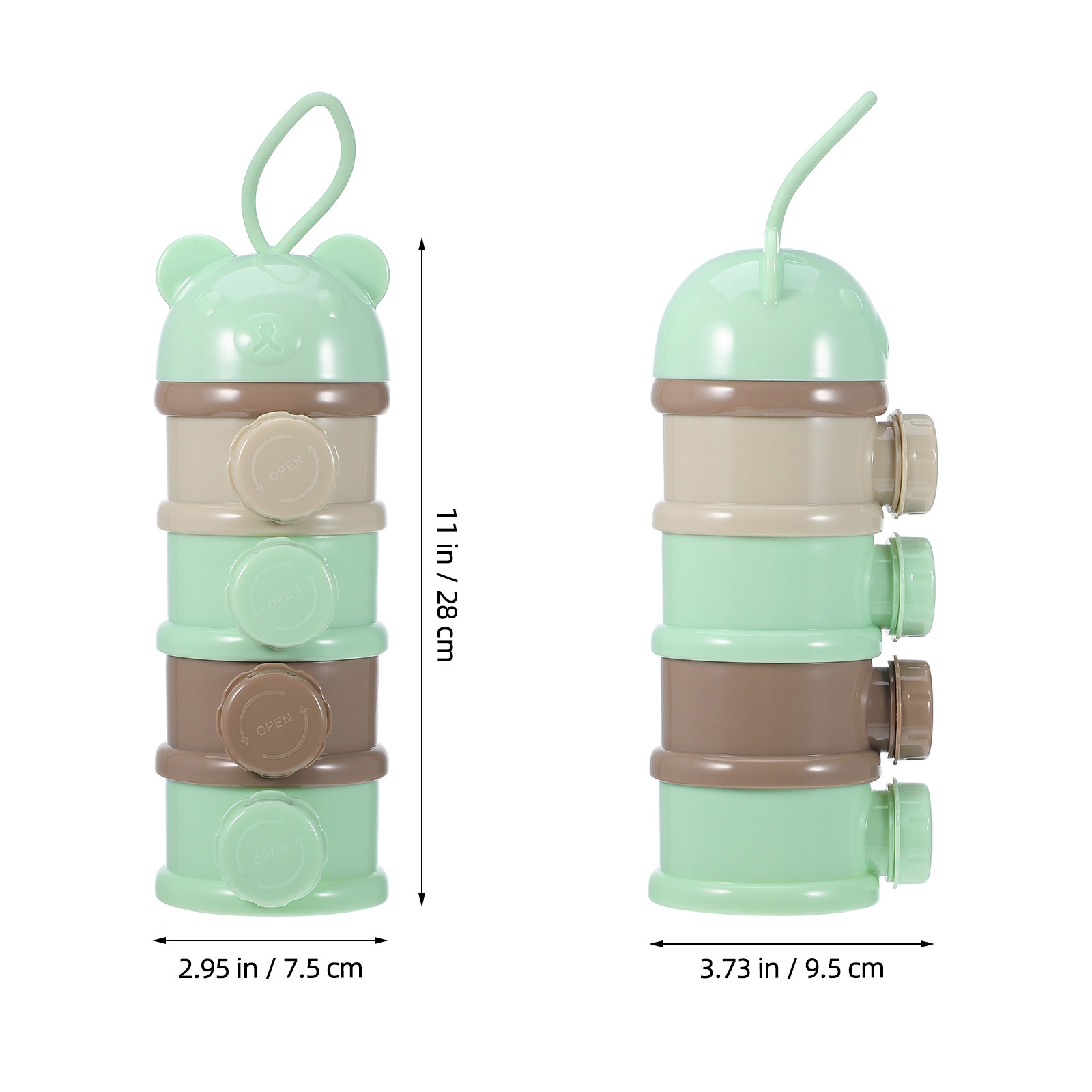4 Bölmeli, Taşınabilir Bebek M - Food Storage Baby incelemesi ve fiyatı