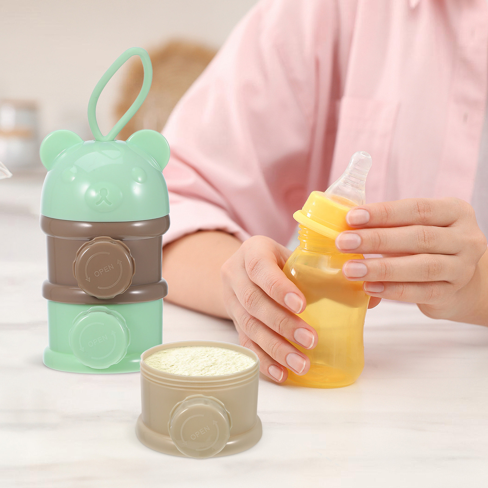 4 Bölmeli, Taşınabilir Bebek M - Food Storage Baby incelemesi ve fiyatı