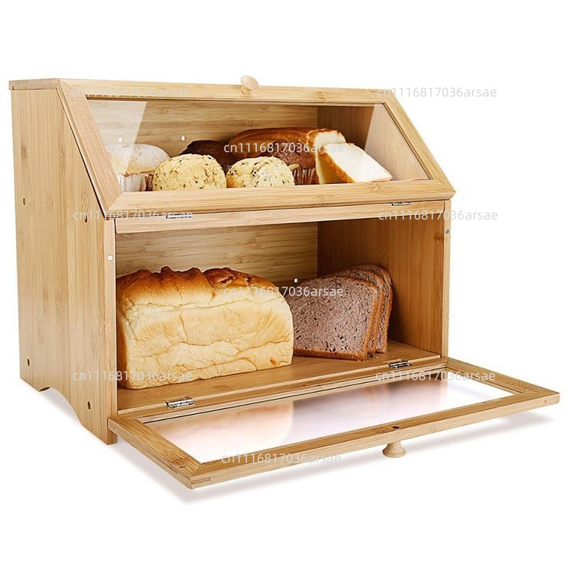 Kolay Açılır Bambu Ekmek Kutus - Food Storage Drawers incelemesi ve fiyatı