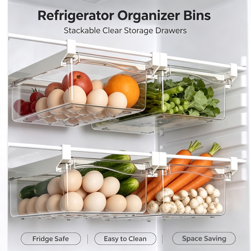 Asılı Sürgülü Çekmeceli Buzdol - Food Storage Drawers incelemesi ve fiyatı