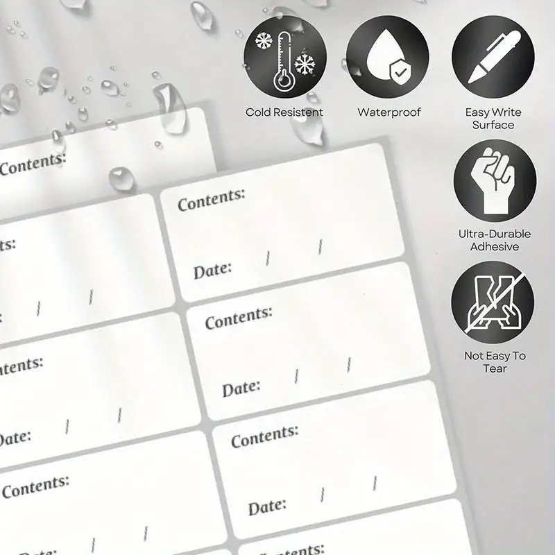%100 su geçirmez çıkarılabilir - Food Storage Notes incelemesi ve fiyatı