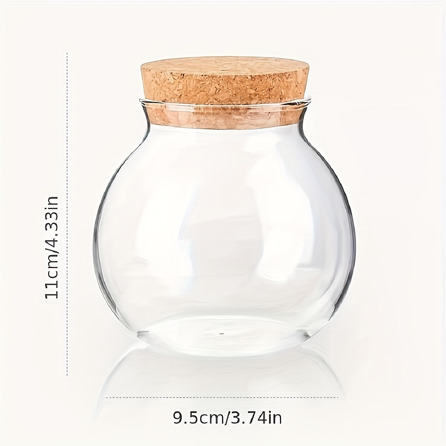 500ML şeffaf cam teneke saklam - Food Storage Glass Round incelemesi ve fiyatı