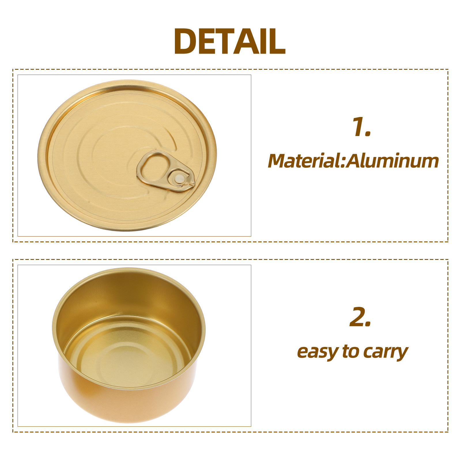 5 Adet Hafif Alüminyum Kapaklı - Food Storage Pet incelemesi ve fiyatı