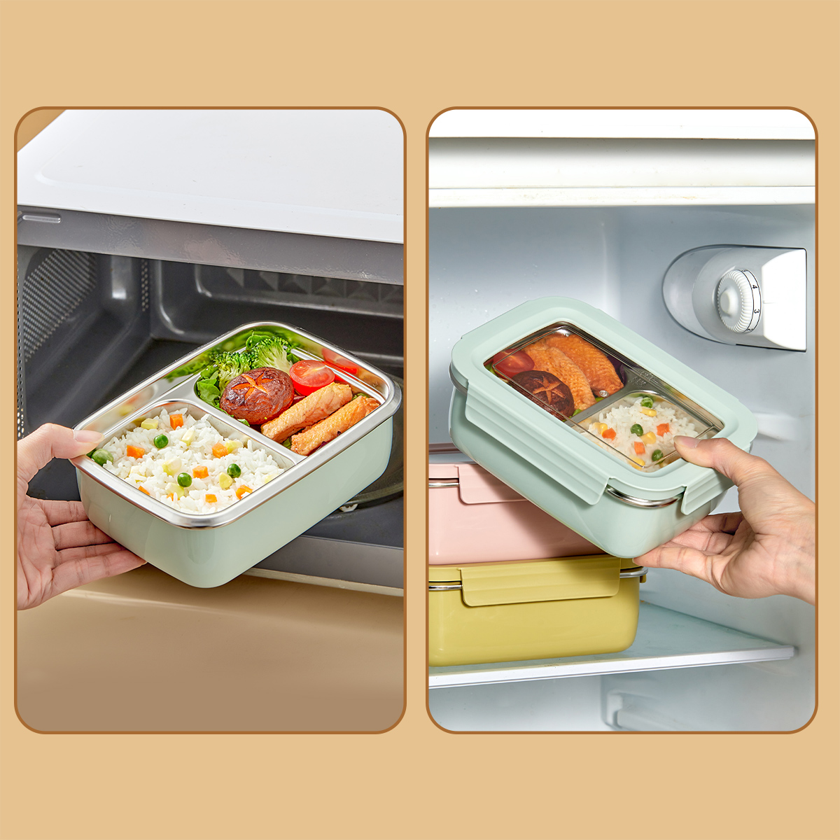 Mikrodalga 304 Paslanmaz Çelik - Food Storage Hot incelemesi ve fiyatı