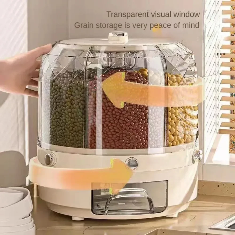 Gıda Sınıfı Döner Tahıl Dağıtı - Food Storage Drawers incelemesi ve fiyatı