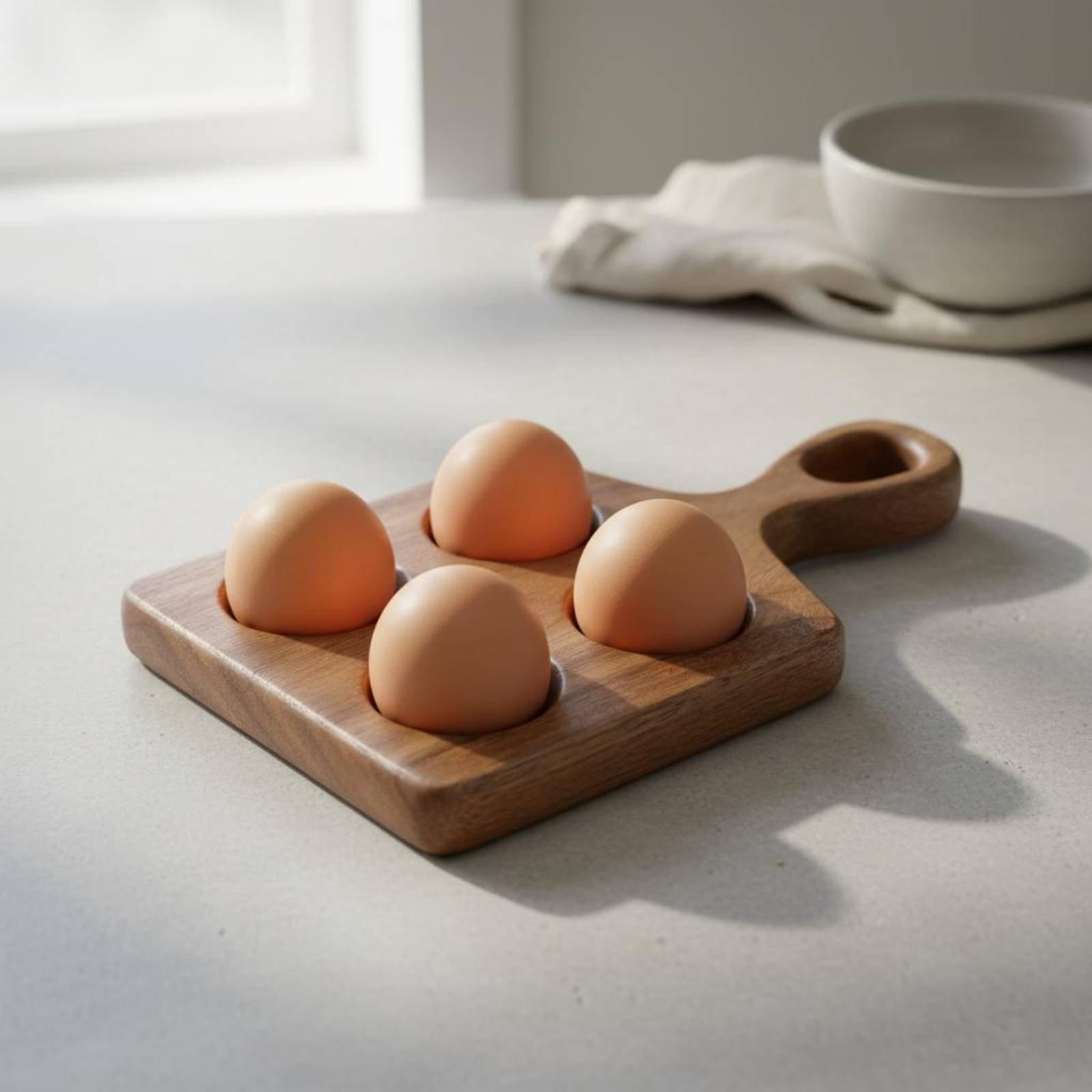 Kayın Ağacı Yumurta Tepsisi De - Egg Storage Holder incelemesi ve fiyatı