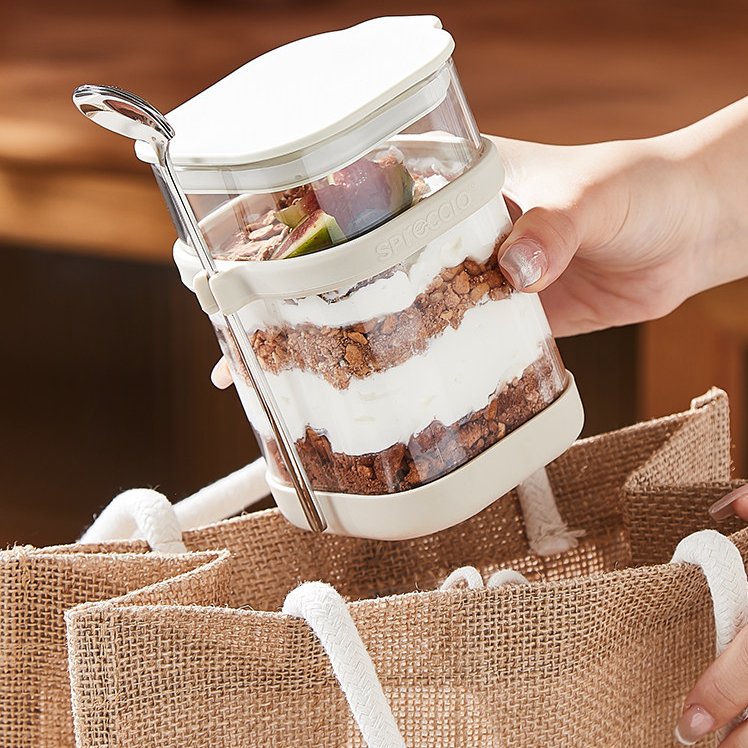 Kaşıklı Cam Gecelik Yulaf Ezme - Food Storage Yogurt incelemesi ve fiyatı