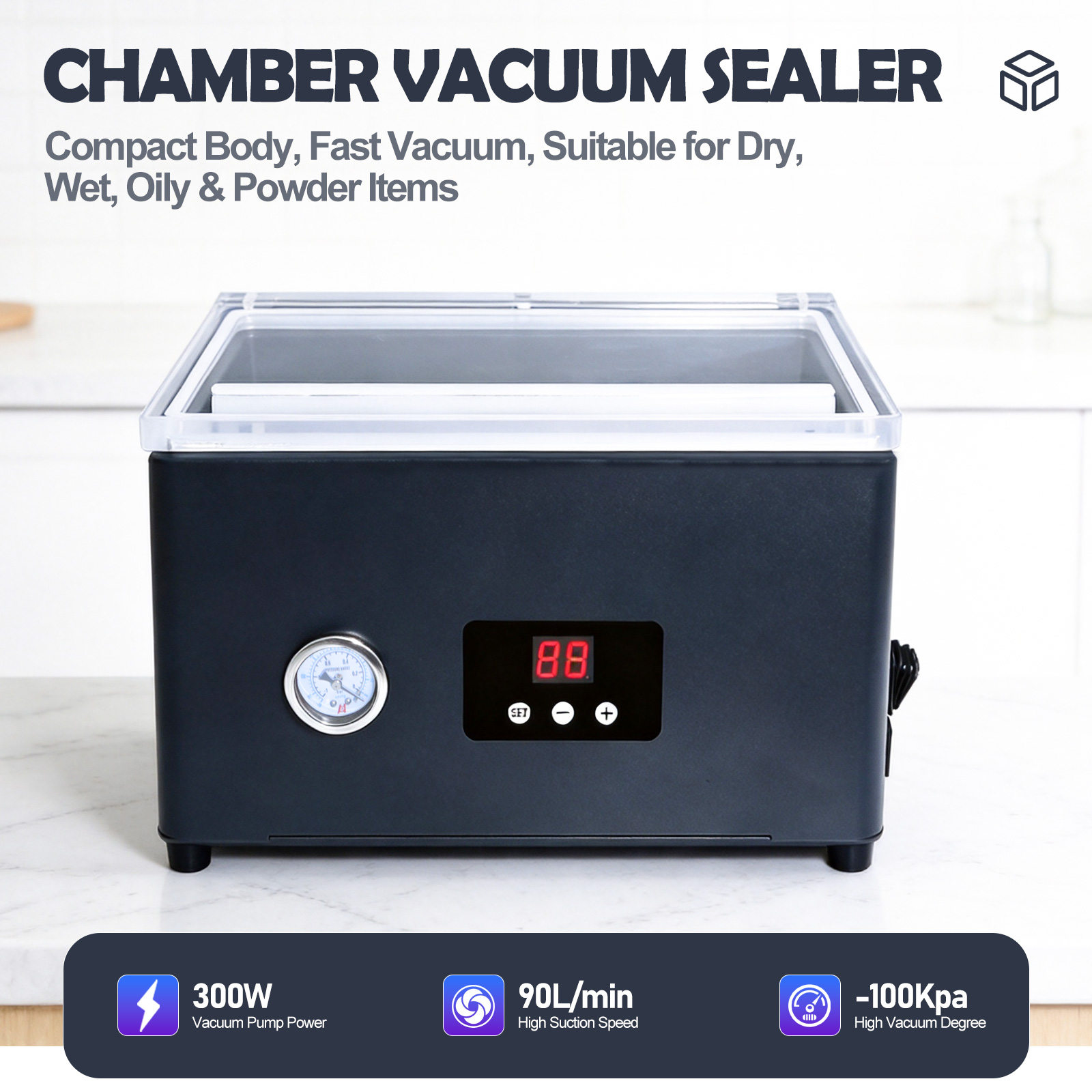 ZM-CVS300 Gıda Vakum Paketleme - Food Storage Machine incelemesi ve fiyatı