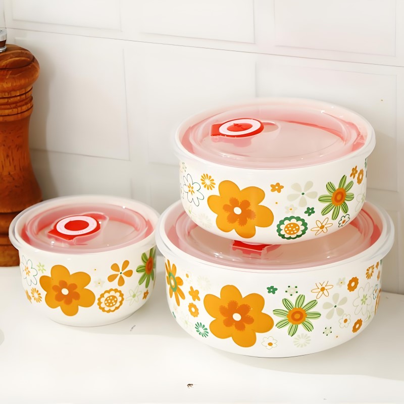 Üç parçalı set, ince kemik çin - Food Storage Baby incelemesi ve fiyatı