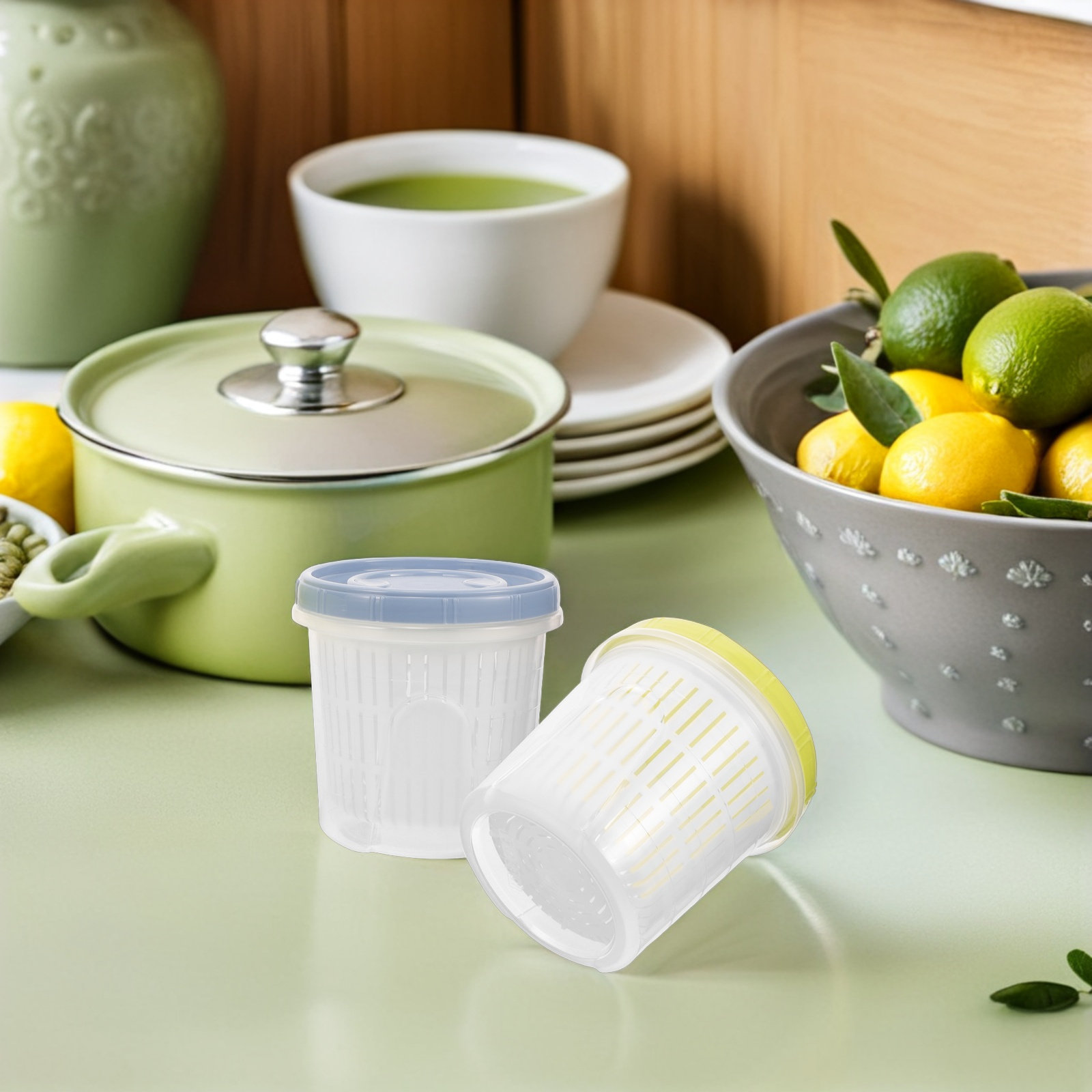 3 Adet Salatalık Saklama Kabı, - Food Storage And Preservation incelemesi ve fiyatı