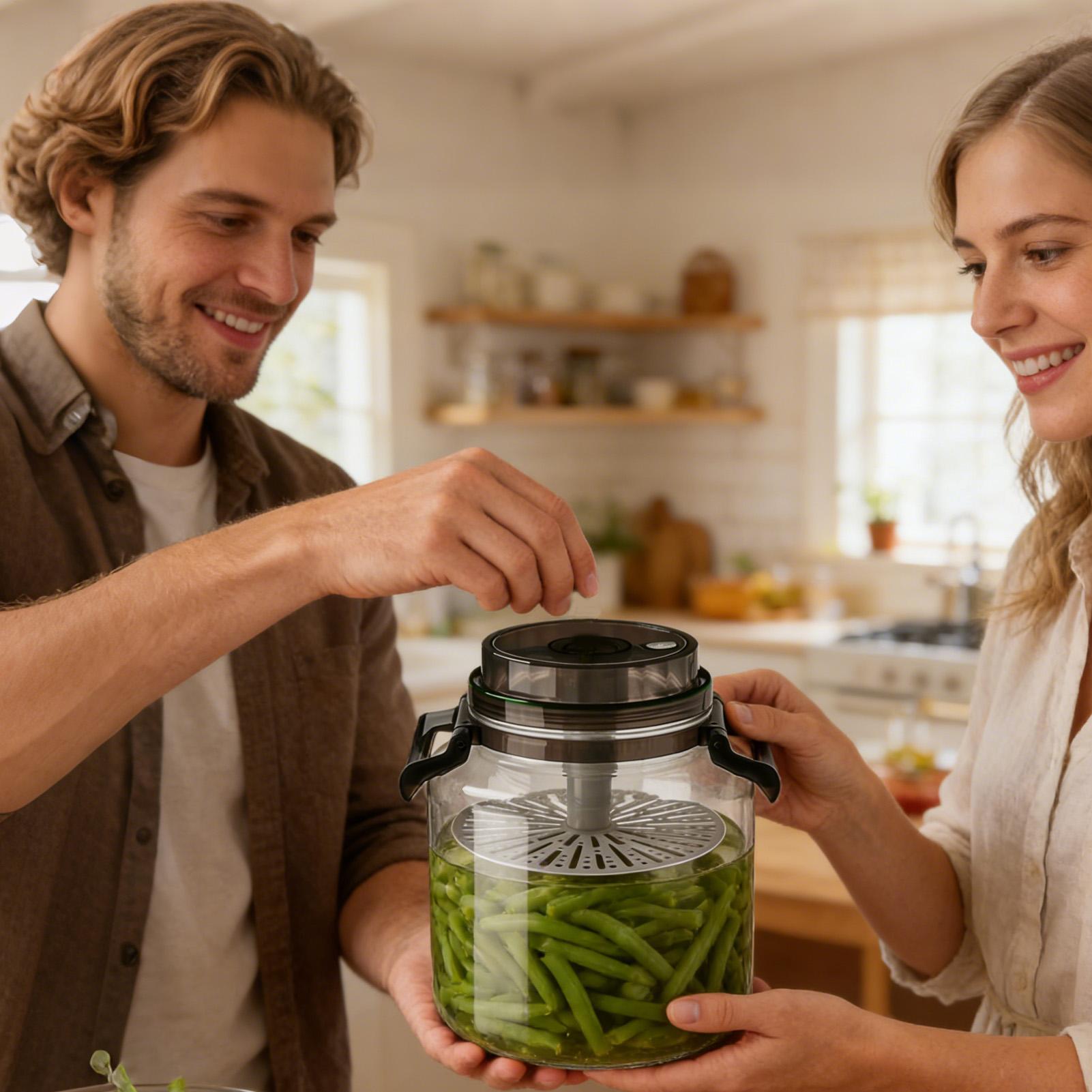 5L Hava Geçirmez Kapaklı Cam T - Food Storage Glass Round incelemesi ve fiyatı