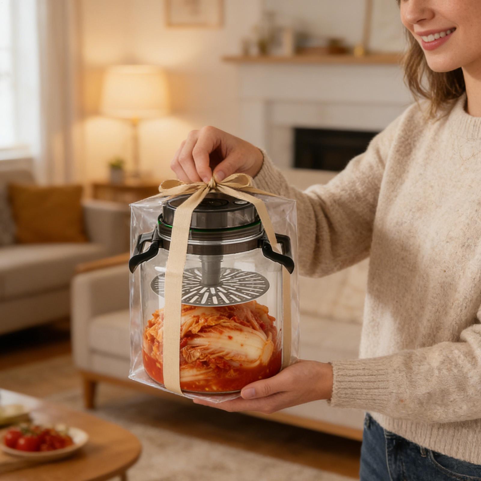 5L Hava Geçirmez Kapaklı Cam T - Food Storage Glass Round incelemesi ve fiyatı
