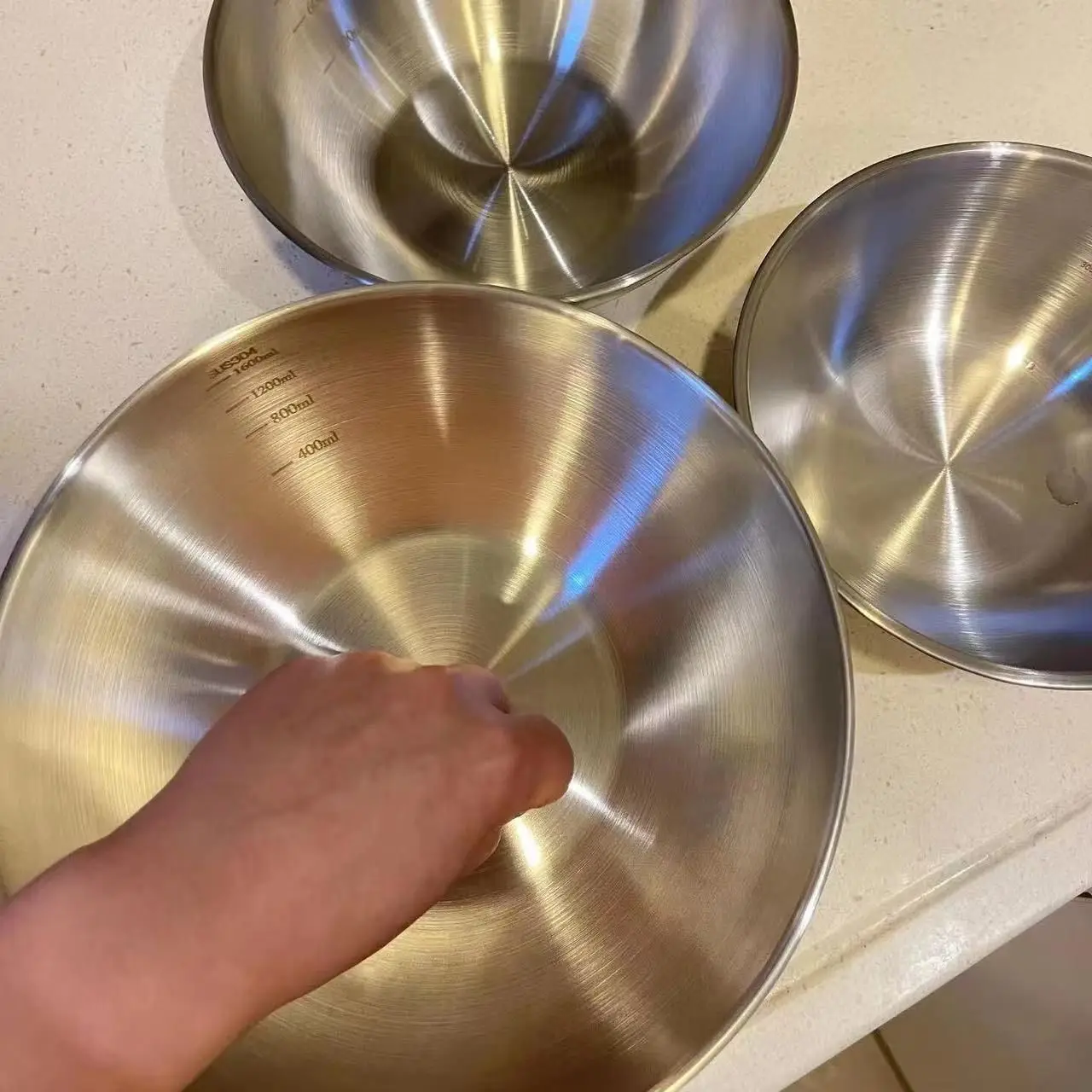 1-3 Paslanmaz Çelik Kase Seti, - Food Storage Essentials incelemesi ve fiyatı