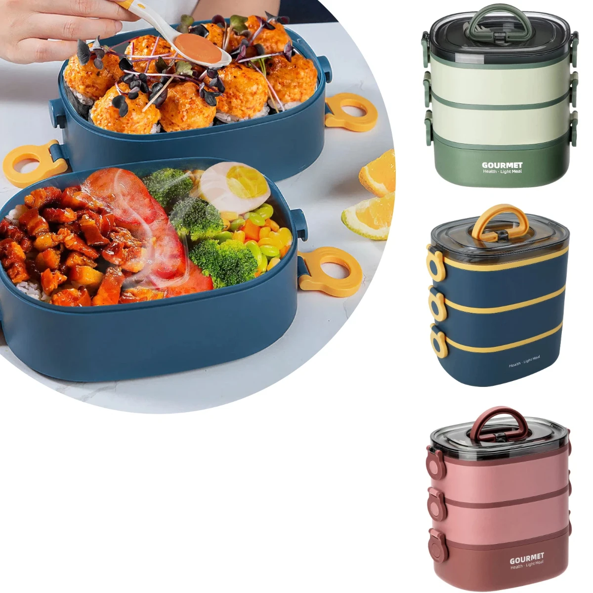 Taşınabilir yetişkin yemek kab - Food Storage To Keep Warm incelemesi ve fiyatı