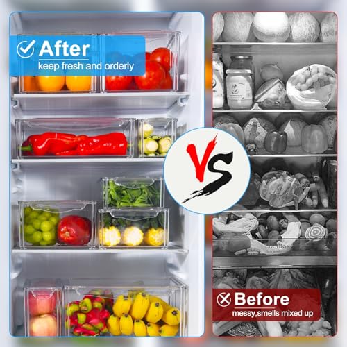 14 Parçalı Buzdolabı Düzenleyi - Food Storage Bins incelemesi ve fiyatı