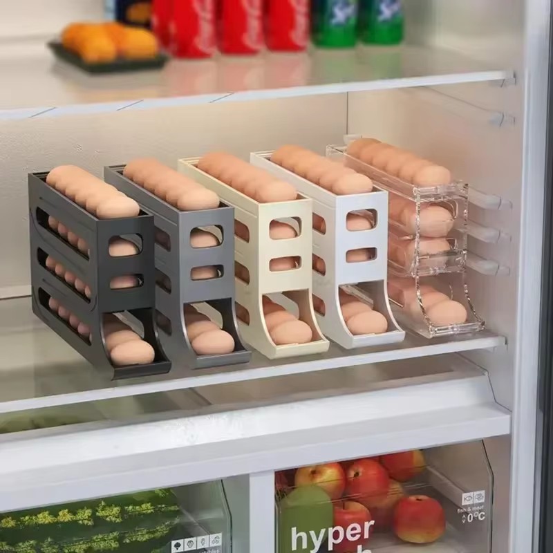 Buzdolabı için 4 Katlı Dönen Y - Egg Storage Holder incelemesi ve fiyatı